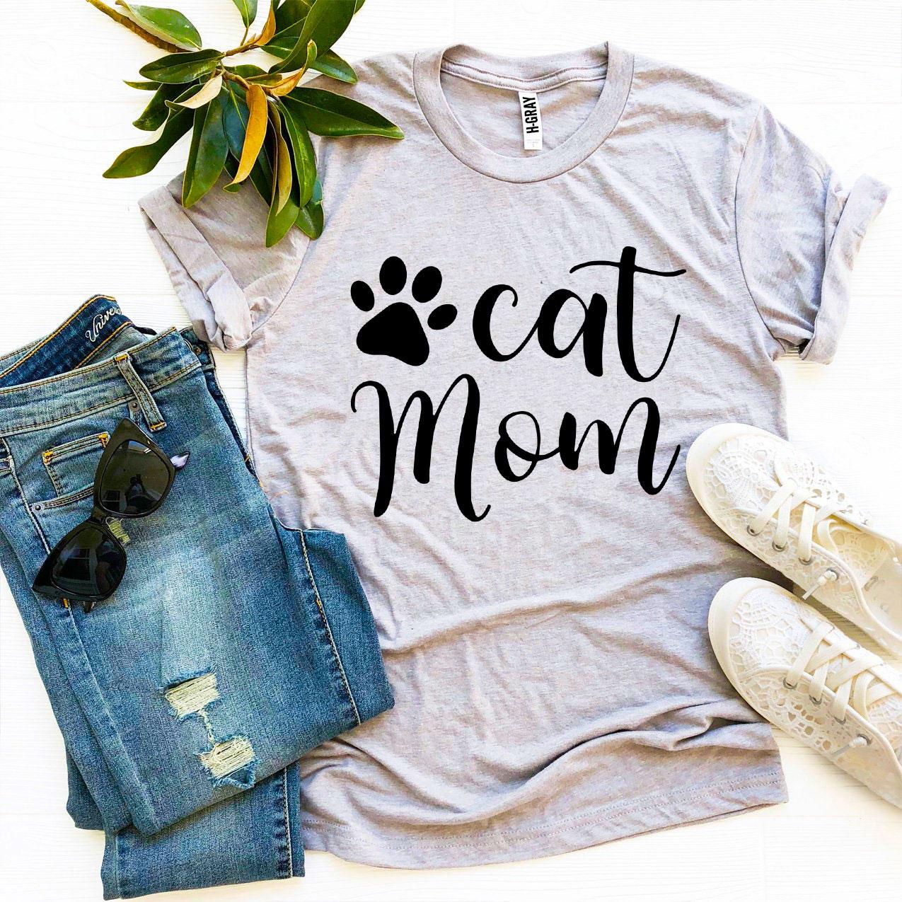 Cat Mom Women T-shirt