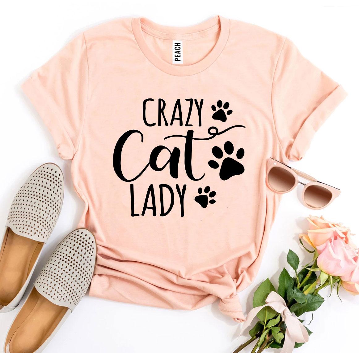 Crazy Cat Women T-shirt