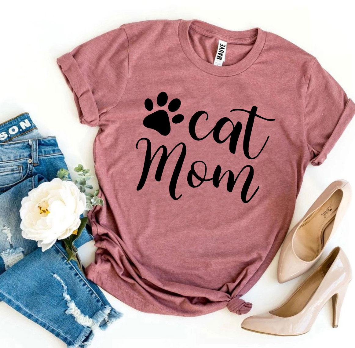 Cat Mom Women T-shirt