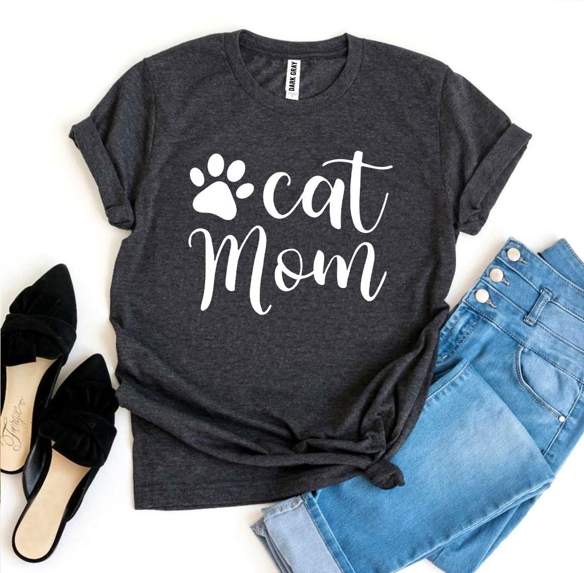 Cat Mom Women T-shirt